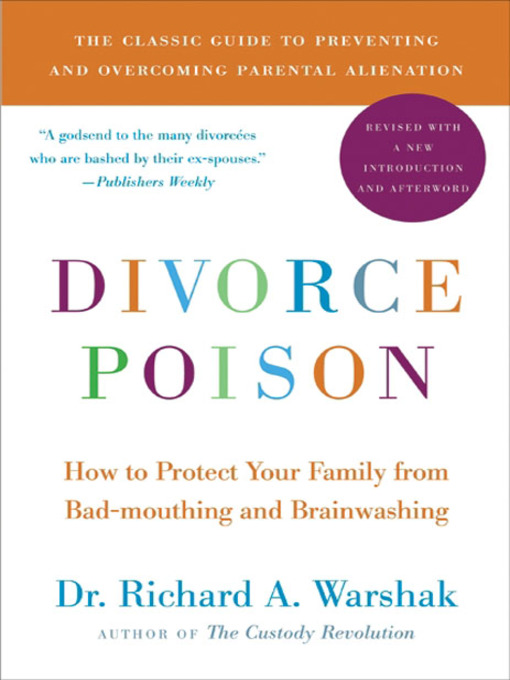 Title details for Divorce Poison by Dr. Richard A. Warshak - Wait list
